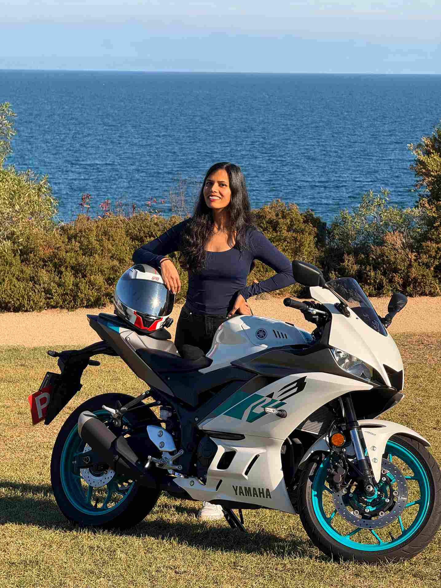 Riding my Yamaha R3